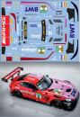 Decal Merc AMG GT3 Evo HRT BWT Landgraf DTM 2025 #22 Scale 1/32